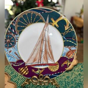 Mikasa captains dinner ceramic Charger serving plate